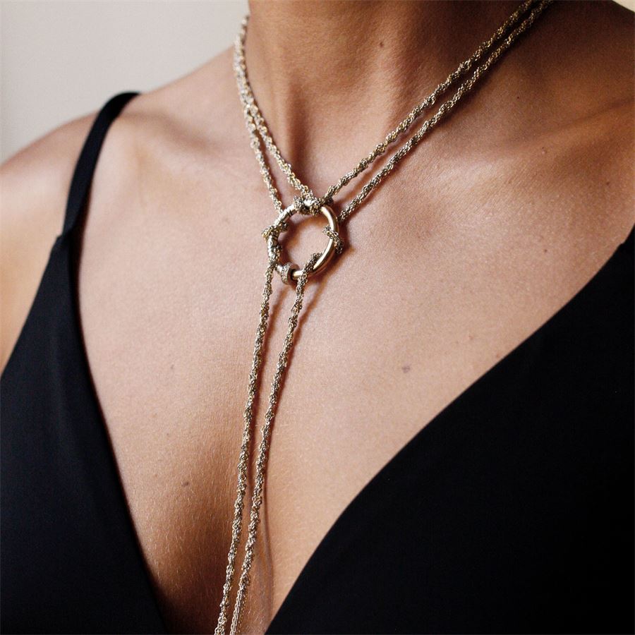 Collana|Choker 'Neon' bicolore NEON | CHOKER SUSTA BULLBIC BULL SQ6 BIA